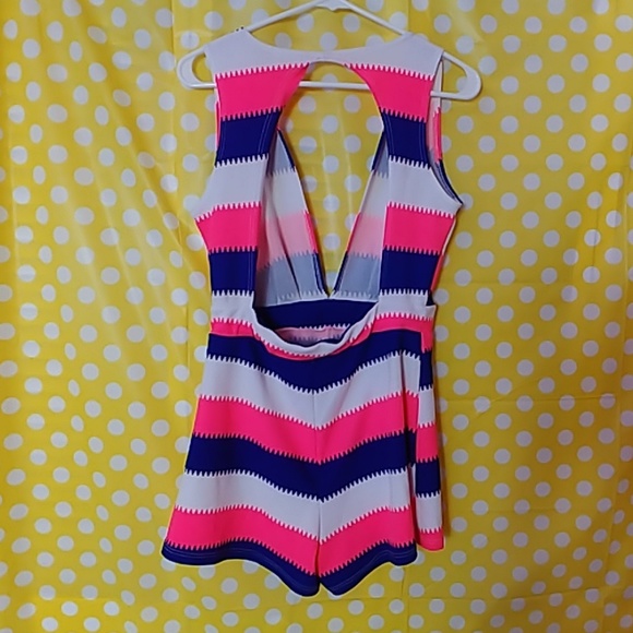 Goodtimes Colorful Striped Romper - Picture 2 of 6